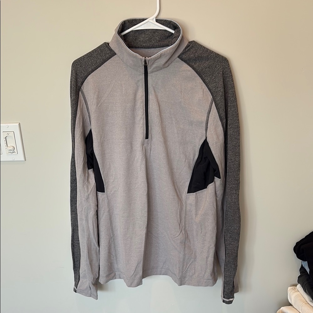 lululemon athletica Gray and Black Performance Jacket